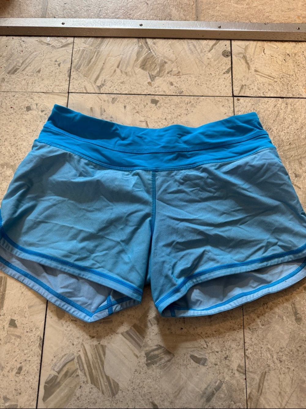 Lululemon Light Blue Women's Athletic Shorts